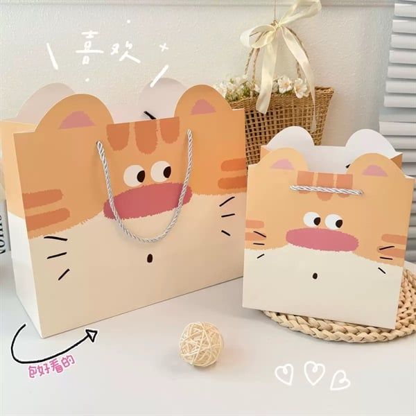  Túi quà hổ tai nổi 