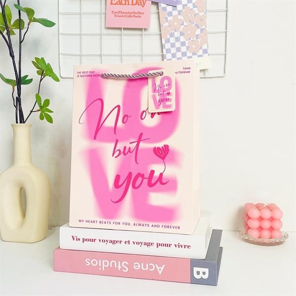  Túi quà tag giấy LOVE 