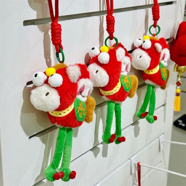  Móc khoá ngựa bông mắt trố hoa 