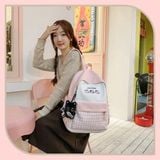  Balo 3 mèo móc khoá mèo bông 