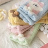  Tất Alice & Andy bông thú đuôi bông 