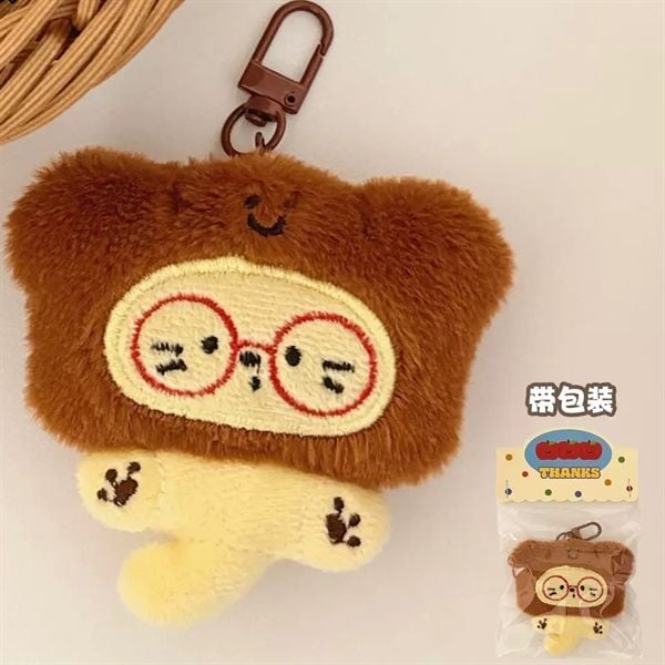  Móc khoá cún mèo đội mũ cosplay 