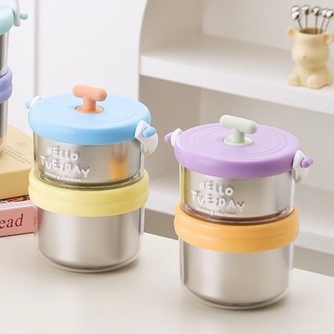  Hộp cơm 2 tầng Hello Tuesday 1280ml 