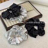  Scrunchies bóng nơ uốn 