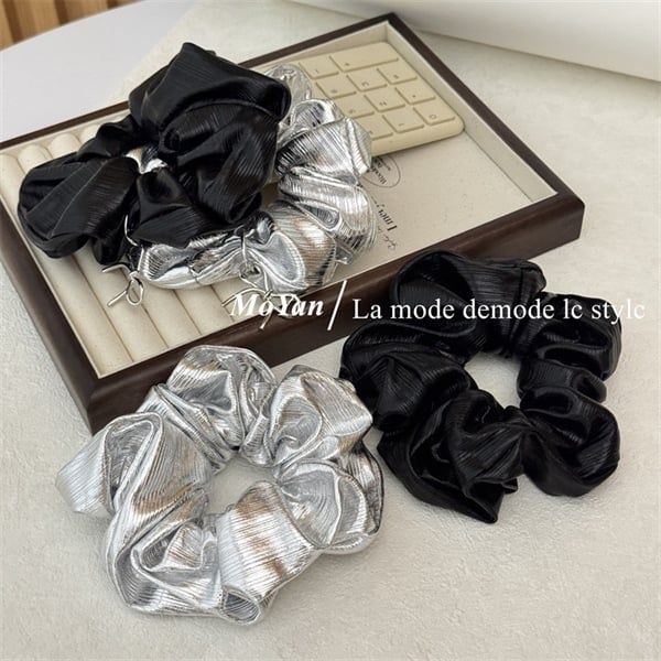  Scrunchies bóng nơ uốn 
