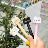  Bút mèo đầu vuông thay đổi nét mặt 