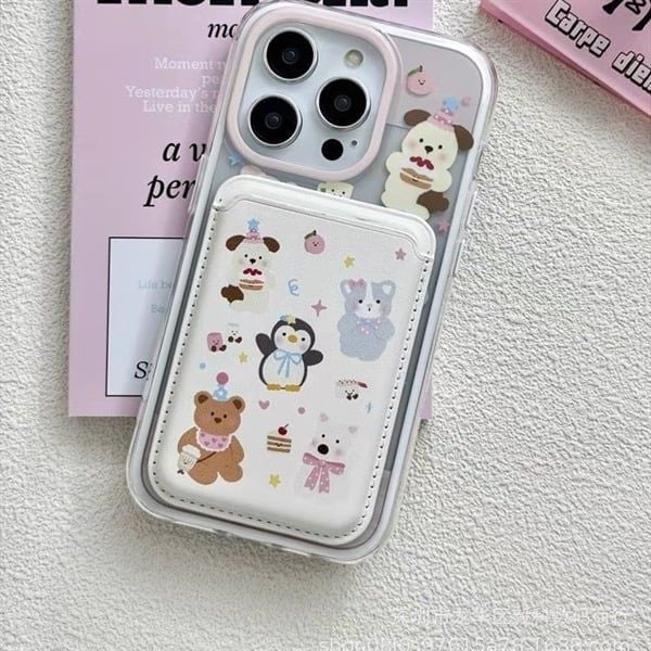  Kẹp thẻ da Magsafe 