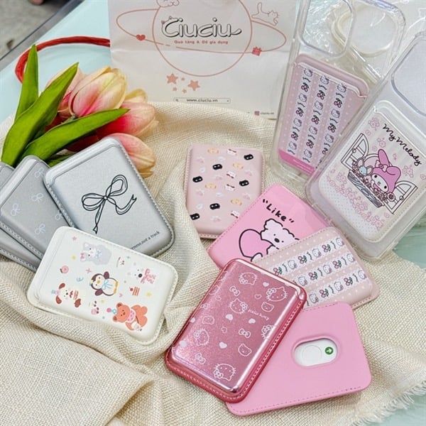  Kẹp thẻ da Magsafe 