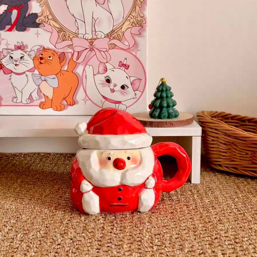  Cốc ông già Noel Geometric 360ml 