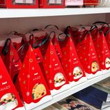  Tất Giáng Sinh mix lông nhung 