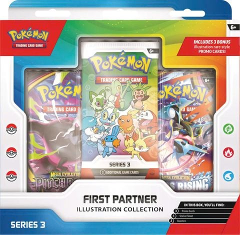 Pokemon TCG First Partner Illustration Collection  (Series 3) - First Partner Collection 2026