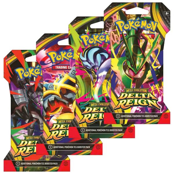 Pokemon TCG Sleeved Booster Pack : Mega Evolution Delta Reign
