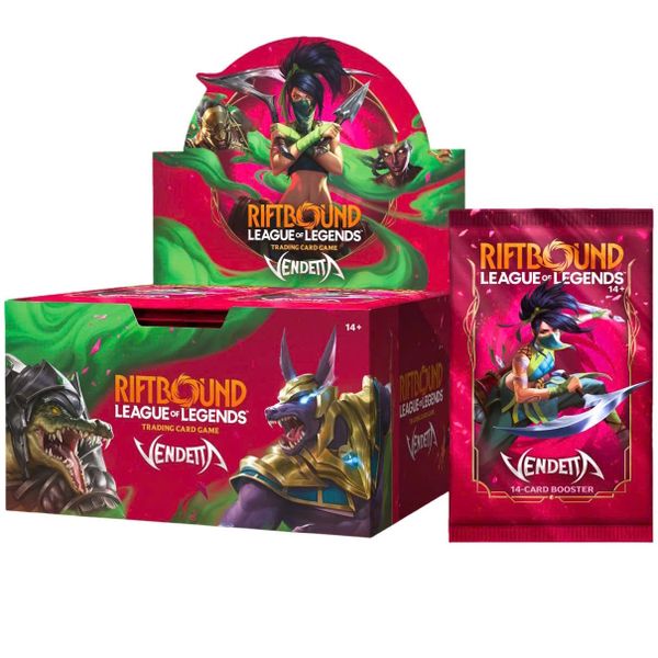 Riftbound League of Legends TCG : Vendetta Booster Pack Set 4
