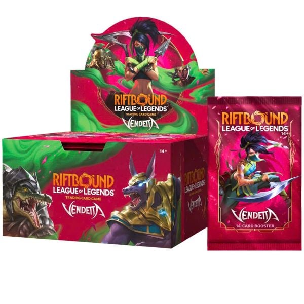 Riftbound League of Legends TCG : Vendetta Booster Box Set 4