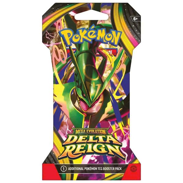 Pokemon TCG Sleeved Booster Pack : Mega Evolution Delta Reign