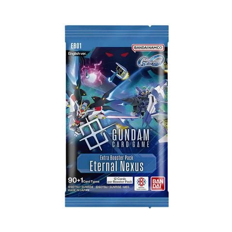 Bandai Gundam Card Game Extra Booster Pack : Eternal Nexus [EB01] English Version