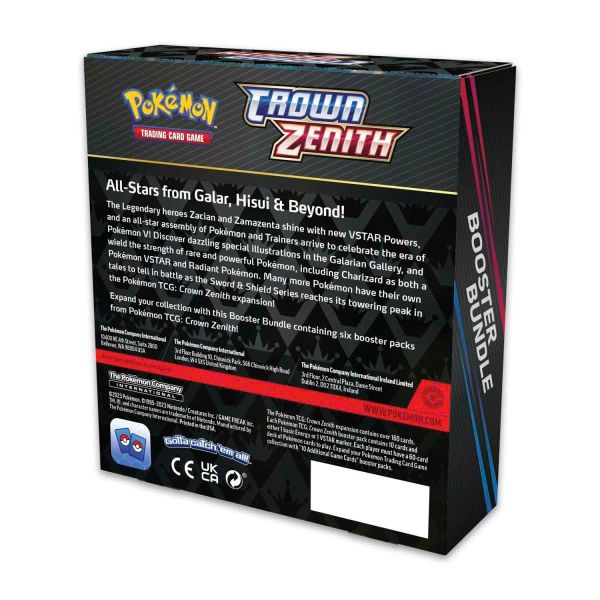 Pokemon TCG Booster Bundle : Sword & Shield Crown Zenith