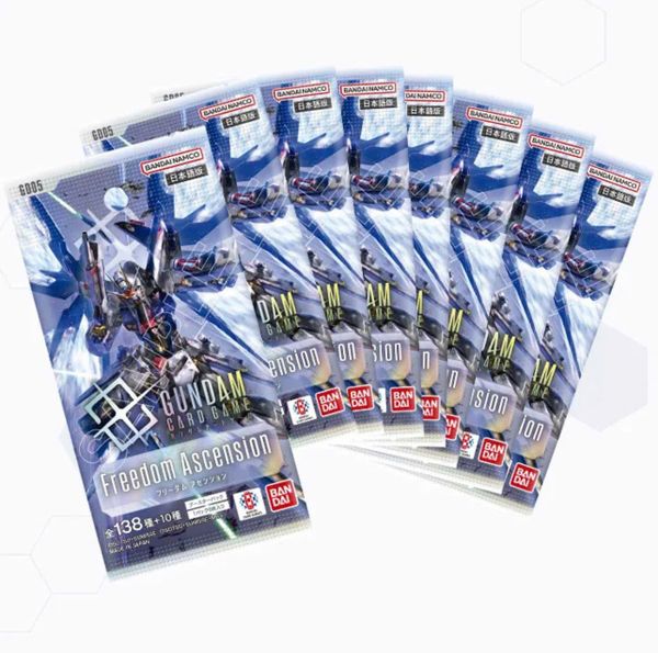 Bandai Gundam Card Game Booster Box : Deck Build Box Freedom Ascension SC01 Japanese Version