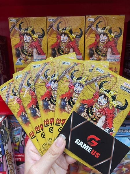 Thẻ bài TCG One Piece Booster Pack : The World’s Strongest Warriors OP-17 (Japanese)