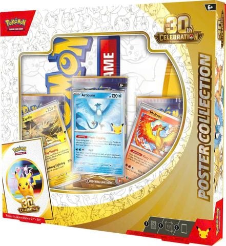 Pokemon TCG : 30th Celebration Poster Collection