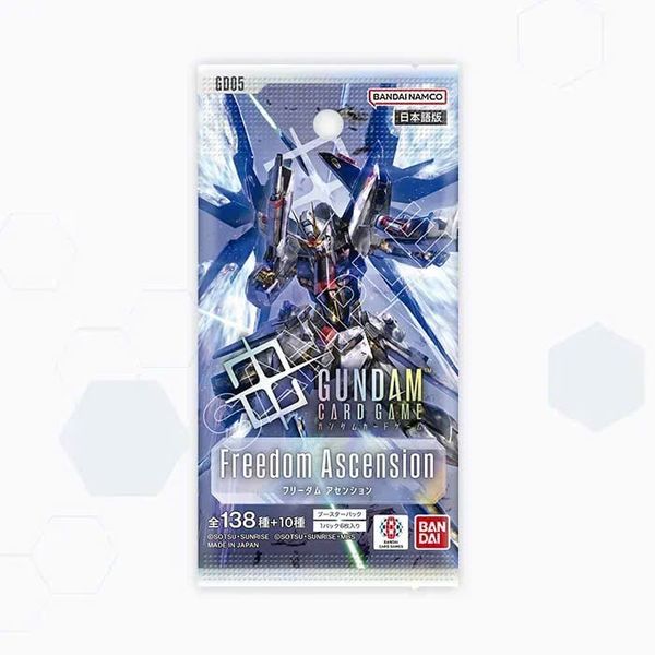 Bandai Gundam Card Game  Booster Box : Freedom Ascension GD05 Japanese Version