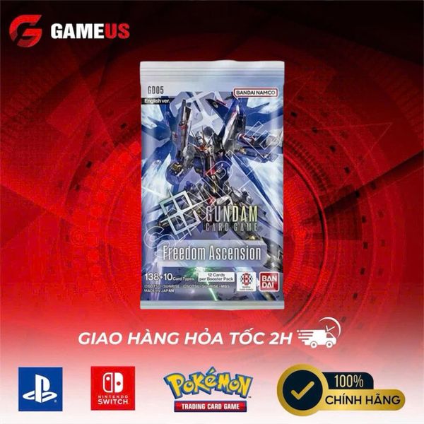 Bandai Gundam Card Game Booster Pack : Freedom Ascension GD05 English Version
