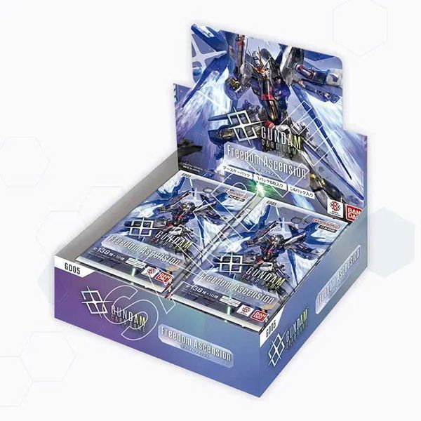 Bandai Gundam Card Game  Booster Box : Freedom Ascension GD05 Japanese Version