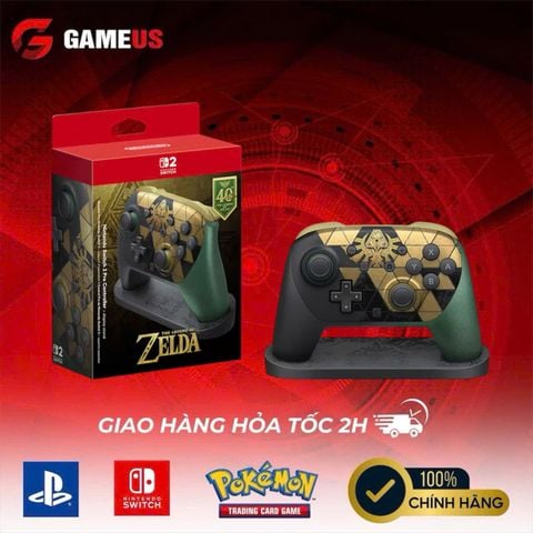 Tay Cầm Nintendo Switch 2 : The Legend of Zelda Ocarina of Time 40th Anniversary Edition