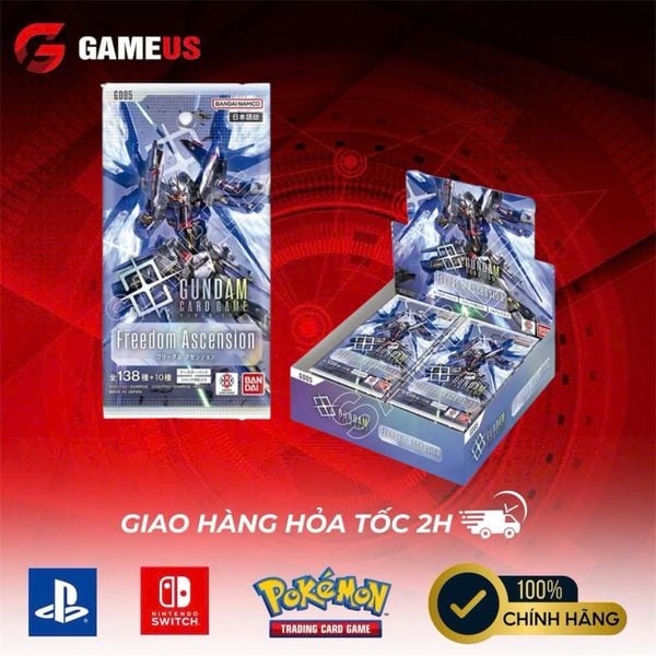 Bandai Gundam Card Game  Booster Box : Freedom Ascension GD05 Japanese Version