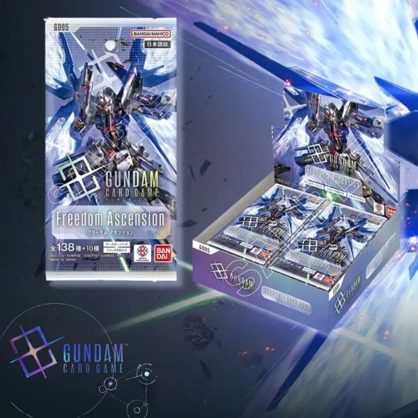 Bandai Gundam Card Game Extra Booster Pack  : Freedom Ascension GD05 Japanese Version