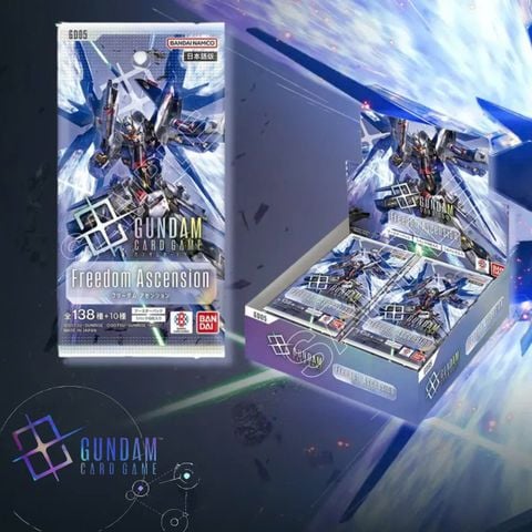 Bandai Gundam Card Game Extra Booster Pack  : Freedom Ascension GD05 Japanese Version