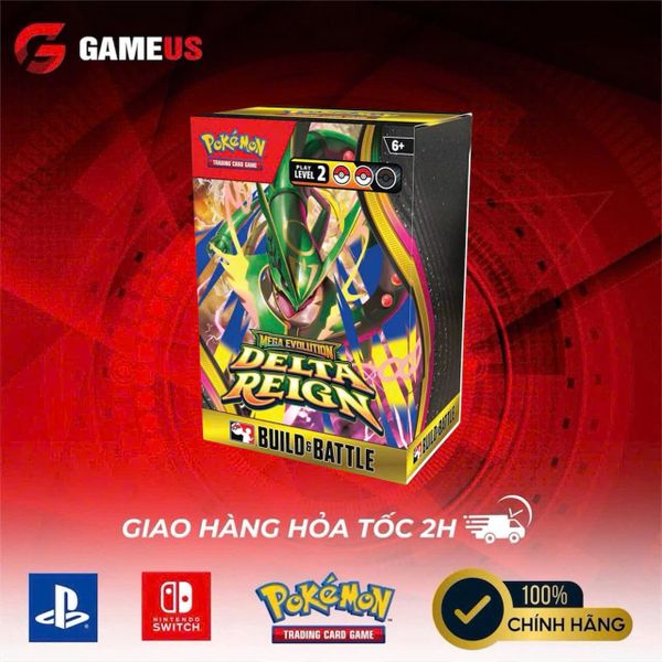 Pokemon TCG : Mega Evolution Delta Reign Build & Battle Box