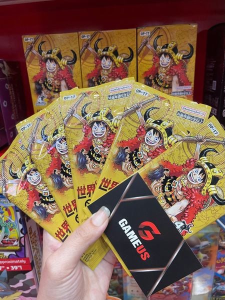Thẻ bài TCG One Piece Booster Pack : The World’s Strongest Warriors OP-17 (Japanese)