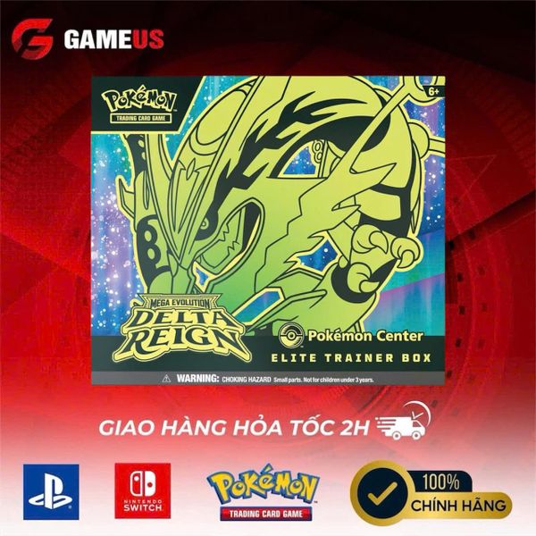 Pokemon TCG Center Elite Trainer Box : Mega Evolution Delta Reign