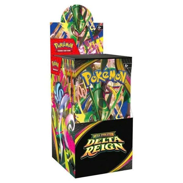 Pokemon TCG Haft Booster Box : Mega Evolution Delta Reign