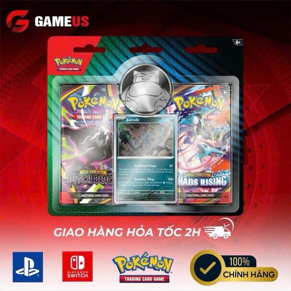 Pokemon TCG 2 Pack Blister : Mega Evolution Pitch Black Zarude