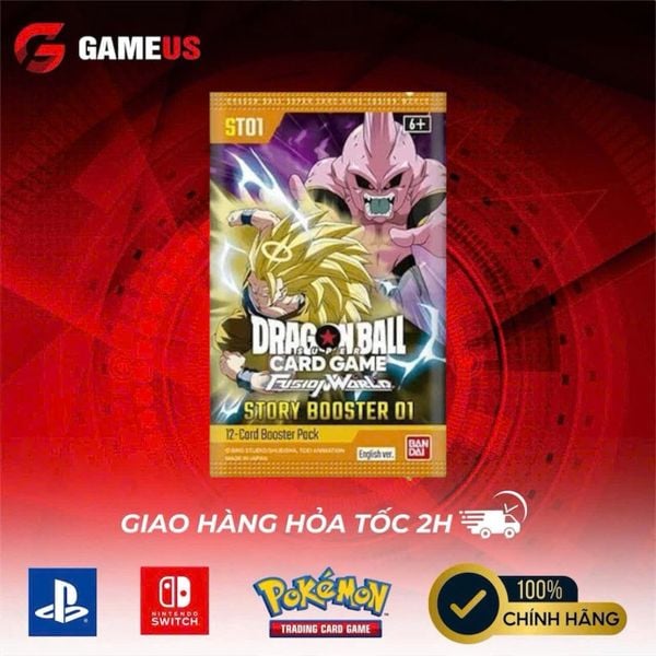 Dragon Ball Super Card Game Booster Pack : Fusion World STORY BOOSTER 01 (ST01) Janpanese Version