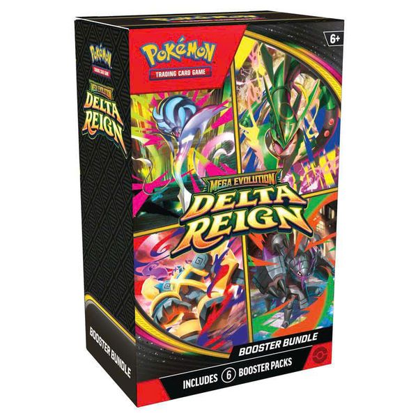 Pokemon TCG Booster Bundle : Mega Evolution Delta Reign