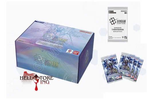 Bandai Gundam Card Game Booster Box : Deck Build Box Freedom Ascension SC01 Japanese Version