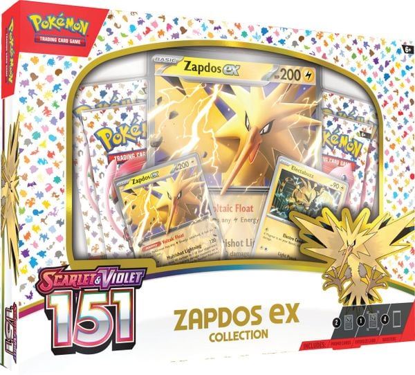 Pokemon TCG: Scarlet & Violet 151 Collection Zapdos ex