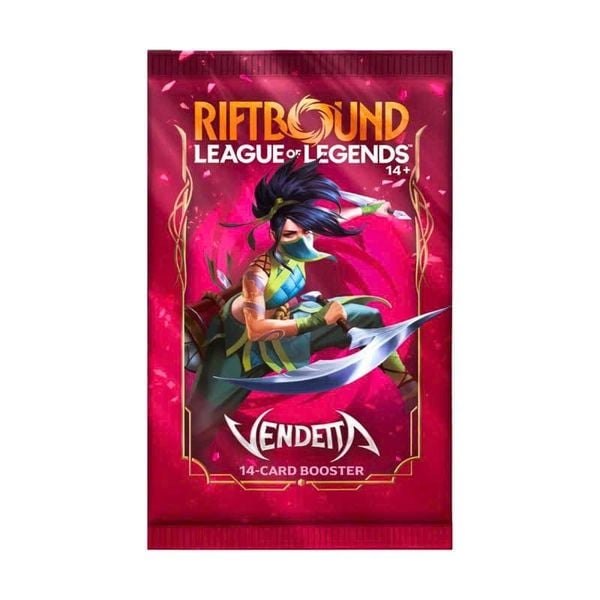 Riftbound League of Legends TCG : Vendetta Booster Pack Set 4