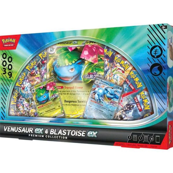 Pokemon TCG : Venusaur & Blastoise ex Premium Collection