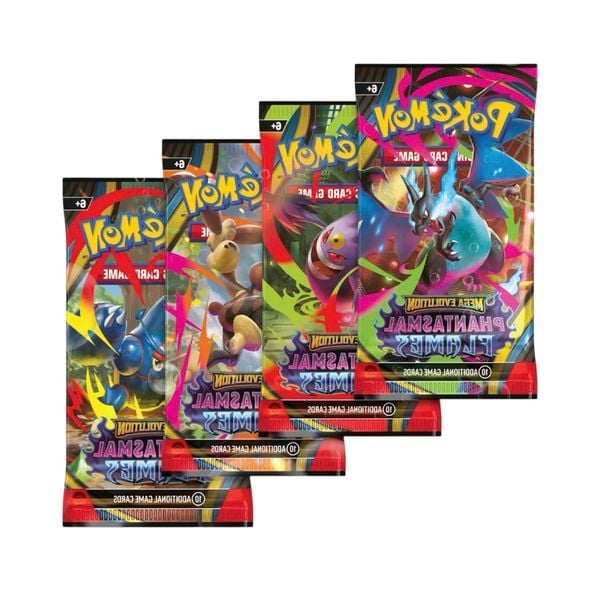 Pokemon TCG Booster Pack : Mega Evolution - Phantasmal Flames