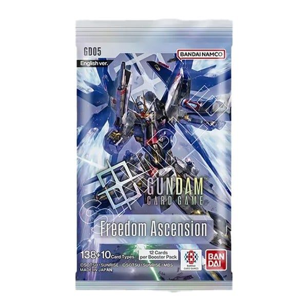 Bandai Gundam Card Game Booster Pack : Freedom Ascension GD05 English Version