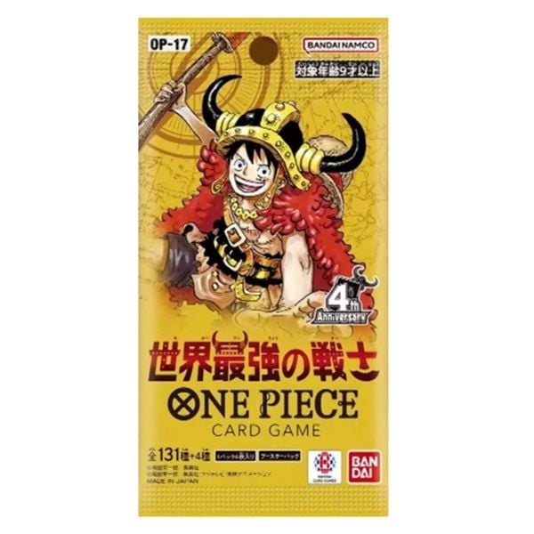 Thẻ bài TCG One Piece Booster Box : The World’s Strongest Warriors OP-17 (Japanese)