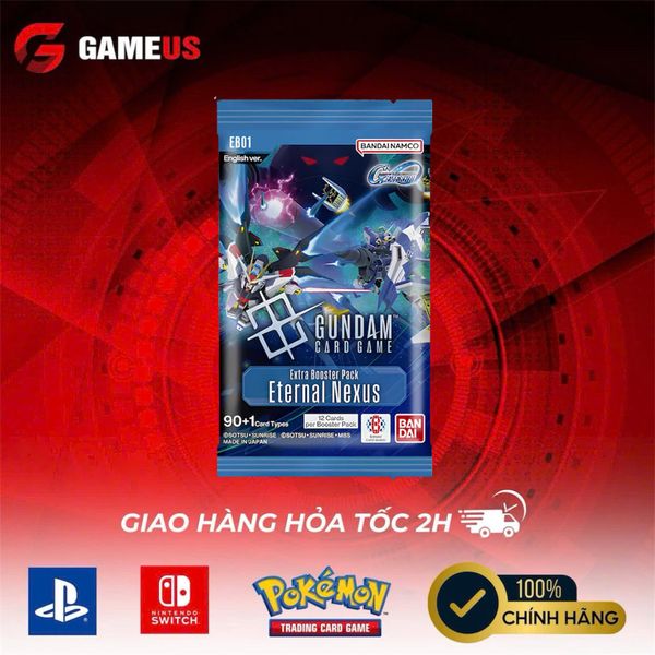 Bandai Gundam Card Game Extra Booster Pack : Eternal Nexus [EB01] English Version