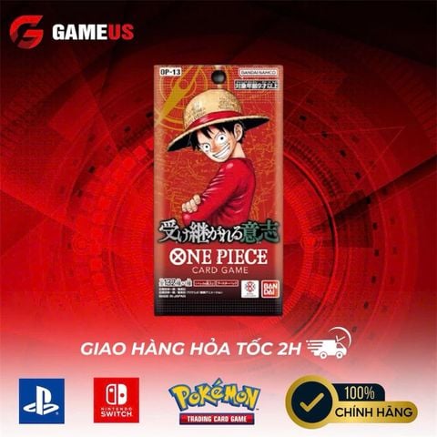 Thẻ bài TCG One Piece Card Game Inherited Will OP-13 Booster Pack (Japanese)