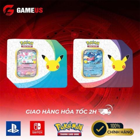Pokemon TCG : 30th Celebration Tin Ex 5 Pack