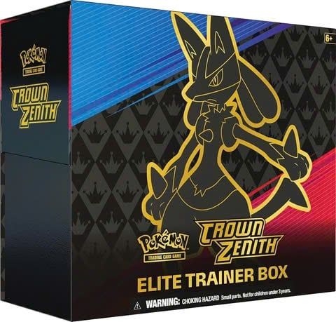 Pokemon TCG Elite Trainer Box : Crown Zenith Box