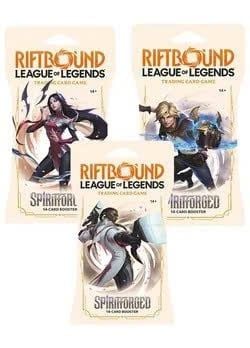 Riftbound League of Legends TCG : Spiritforged Sleeved Booster Pack Set 2